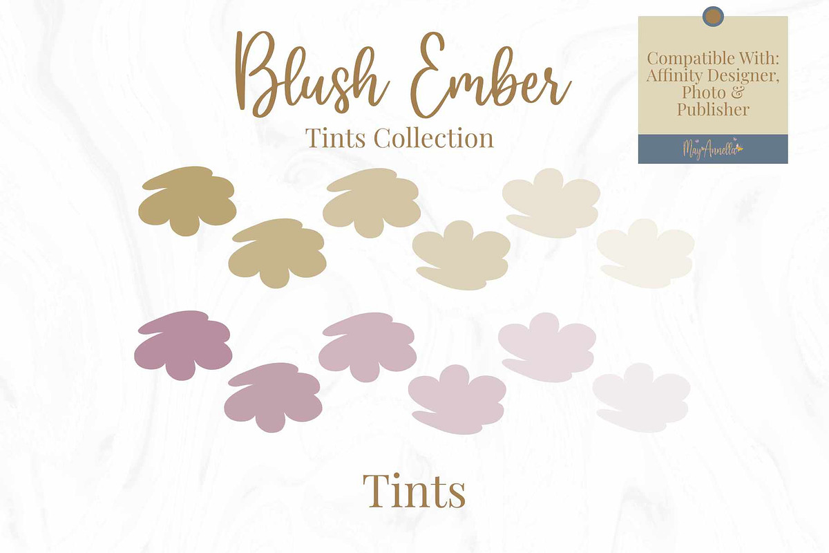 Affinity Tints Pastel Romantic, a Palette Add-On by May Annella (Photo 5 of 8)