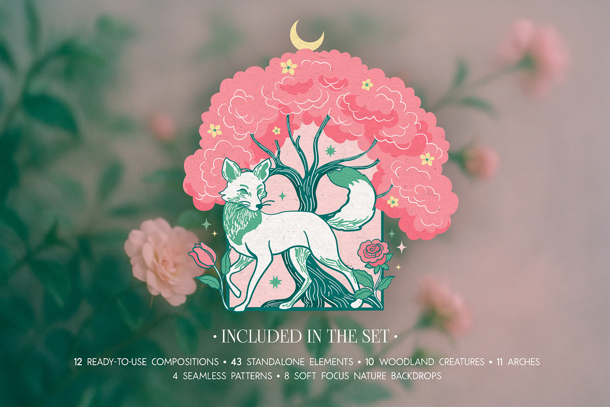 Dreamy Woodland, an Animal Illustration by Anna Babich (Photo 2 of 10)