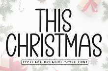 This Christmas | Script Font