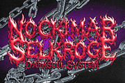 AEGON SHADOW — Black Metal Font, a Blackletter Font by Enxyclo Studio (Thumbnail 4 of 15)