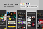 Movio - Movie Streaming Mobile App, an App Template by twinstd (Thumbnail 1 of 5)