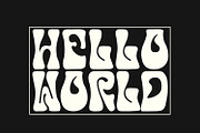 Cassiopea - Psychedelic typeface, a Font by HeyFonts (Thumbnail 11 of 12)
