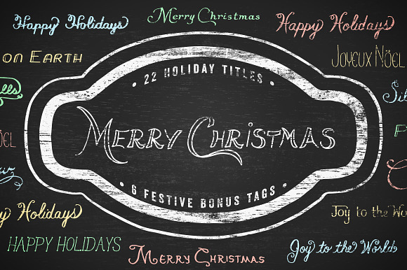 Vector Holiday Titles Volume 1