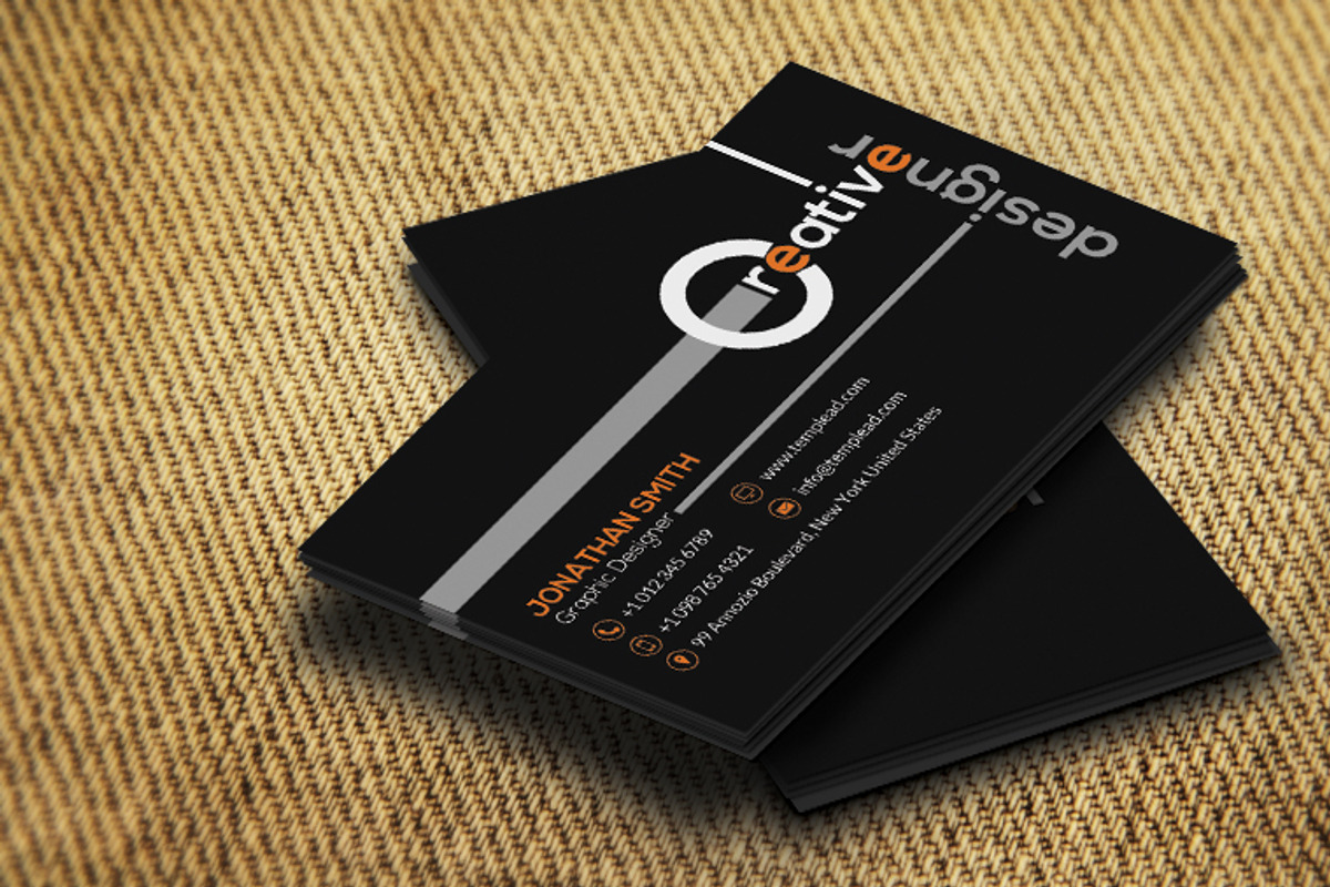 Corporate Business Card SE0325, a Card Template by annozio (Photo 2 of 3)
