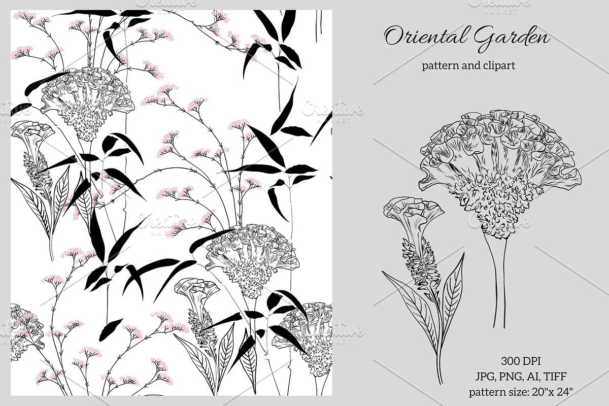 Oriental garden, an Object Graphic by VictoriaKStudio (Photo 1 of 7)
