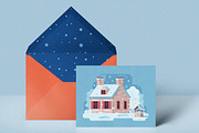 Winter Cozy House Collection, an Illustration by Alex Krugli (Thumbnail 7 of 11)