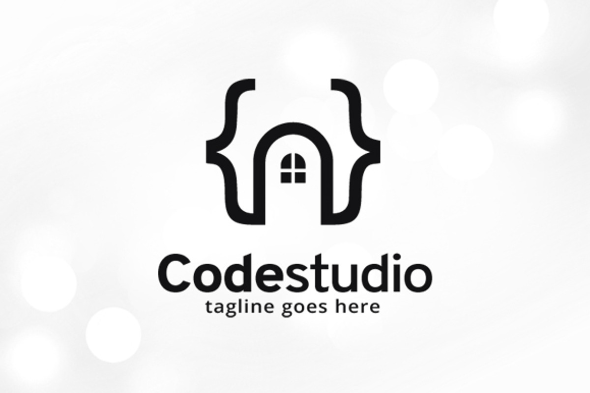Code Studio Logo Template, a Branding & Logo Template by gunaonedesign