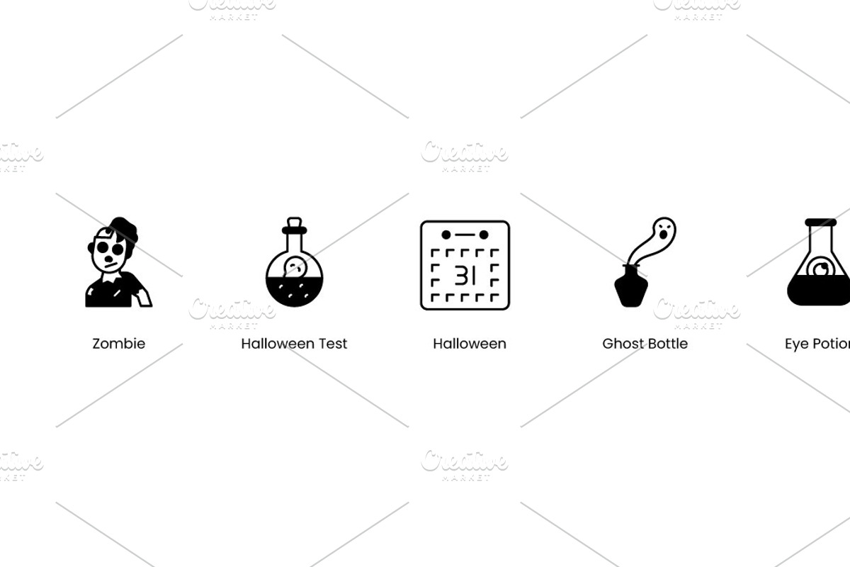 Halloween icons, an Icon by Vector Squad (Photo 5 of 5)