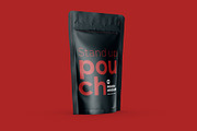 Stand Up Pouch Mockup Half Side view, a Cups & Container Mockup by easymock (Thumbnail 8 of 12)