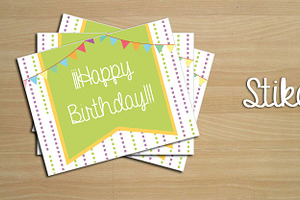 Party stiker