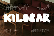 Kilobar - Papercut Font, a Sans Serif Font by Versetype (Thumbnail 1 of 21)