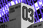 Reqnad Octa | Industrial Sans Serif, a Sans Serif Font by Tondi Type Studio (Thumbnail 11 of 14)