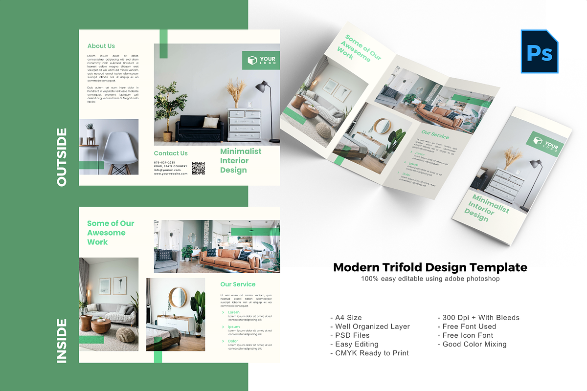SALE | 36 BUNDLE TRIFOLD BROCHURE, a Brochure Template by rivatxfz (Photo 17 of 37)