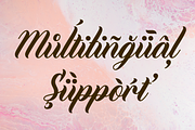 Sweetener, a Script Font by Cyanotype (Thumbnail 17 of 20)