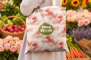 Sunny Farmers Market Tote Bag Mockup, an Apparel Mockup by LESZ Design (Thumbnail 3 of 3)