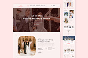 Wedding And Couple Landing Page, a Landing Page Template by skshihabulislam (Thumbnail 1 of 4)