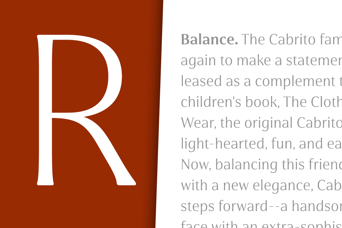 Cabrito Flare, a Sans Serif Font by insigne (Photo 5 of 6)