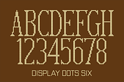 Display Dots & Squares Fonts, a Font by GG Design (Thumbnail 10 of 13)