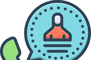 Contact communication color icon, a Duotone Icon by Creative priyanka