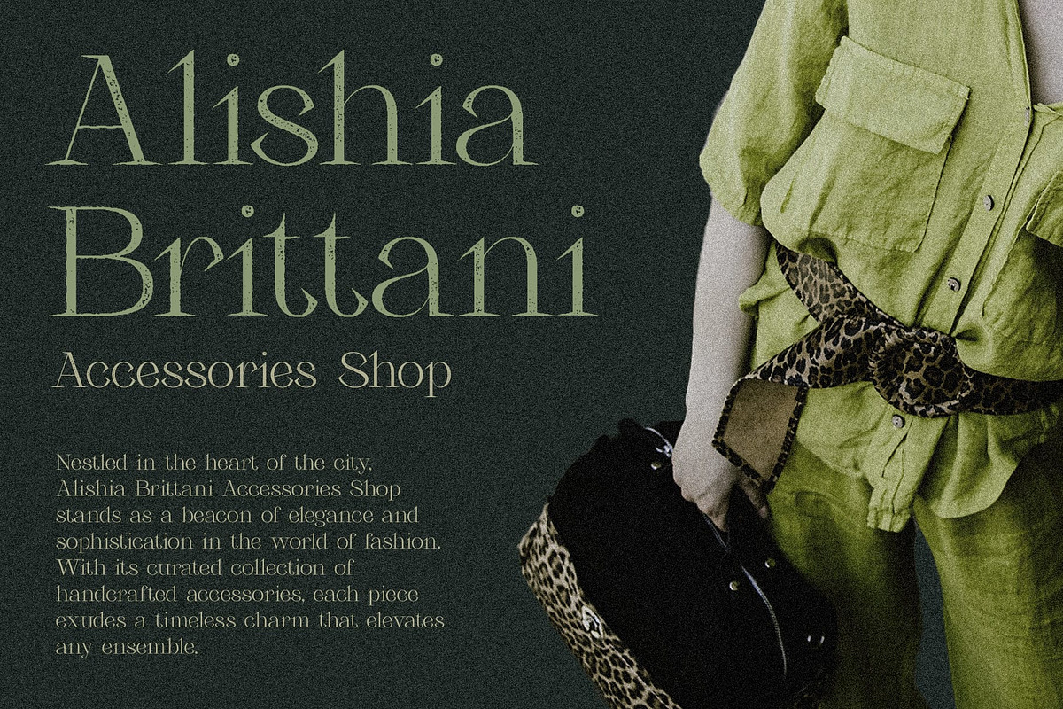Ribka Vintage, a Serif Font by Craft Supply Co. (Photo 2 of 8)