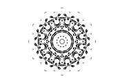 Ornamental Black White Mandala Pack, a Decorative Illustration by NJ Himel (Thumbnail 25 of 103)