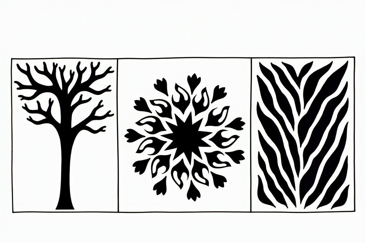 Decorative Tree Floral Nature Tile, a Decorative Illustration by Artivon (Photo 16 of 23)