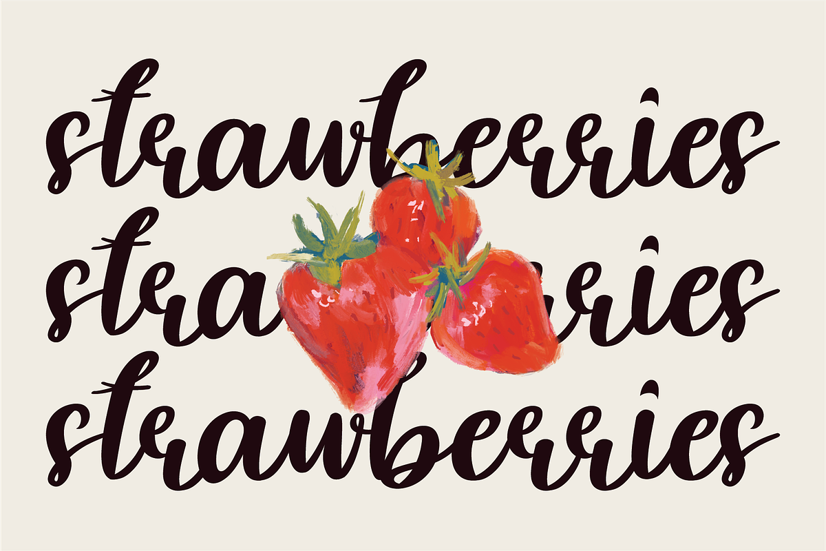 Sonete Script Font, a Script Font by Berdansabersama (Photo 7 of 9)