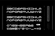 Daxler - Futuristic Display Font, a Sans Serif Font by Typeagle (Thumbnail 2 of 7)