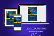 Church Anniversary Banquet Flyer, a Flyer Template by Four C Graphic (Thumbnail 5 of 10)