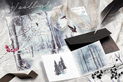 Winter fall bundle. all in 1, an Animal Illustration by Alisa Mikibith Art (Thumbnail 13 of 30)