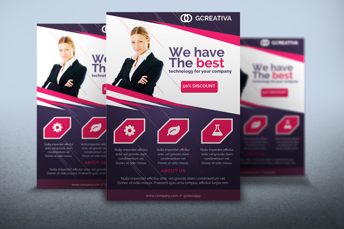 Flyer Corporative Multipurpose, a Flyer Template by DesignsStore