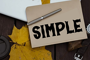Retro Stucked, a Script Font by InermediaSTUDIO (Thumbnail 3 of 8)