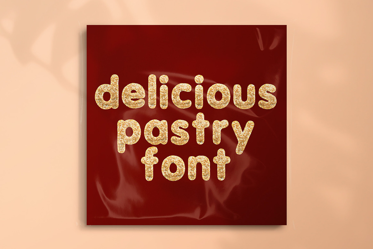 Pastry Font & PNGs, a Sans Serif Font by Creative Graphics (Photo 6 of 7)