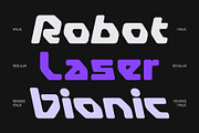 CS Elroy – Techno Font, a Sans Serif Font by Craft Supply Co. (Thumbnail 4 of 8)