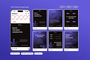 Modern Carousel - Instagram Post, a Social Media Template by Izdihaar_Studio