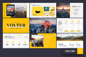 Volter - Creative Keynote Template