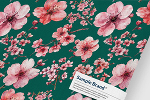 SAKURA Seamless Pattern & Motifs