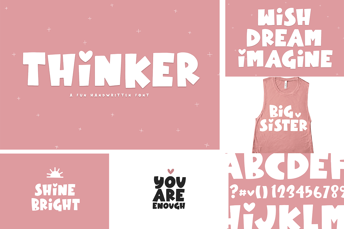 The Crafty Bundle - 14 Fonts preview 2