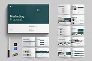 Marketing Proposal Template, a Brochure Template by E-Type (Thumbnail 1 of 7)