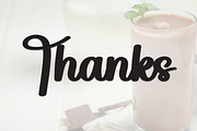 Chocolate Tumbler | Script Font, a Handwritten Font by Scratchones (Thumbnail 9 of 9)