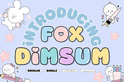 Fox Dimsum Font, a Symbol Font by Fox7 By Rattana (Thumbnail 1 of 13)