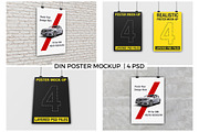 Poster Mockup, a Product Mockup by aykutfiliz (Thumbnail 6 of 14)