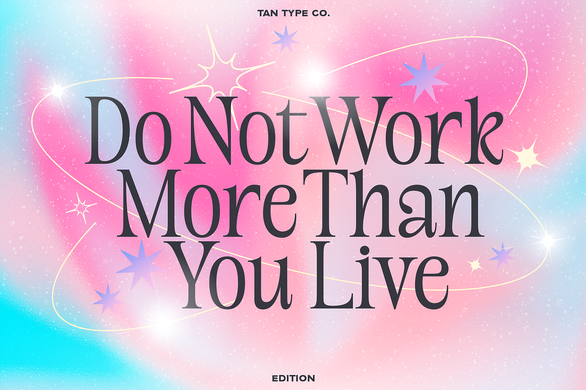 TAN-EDITION, a Sans Serif Font by TanType (Photo 9 of 10)