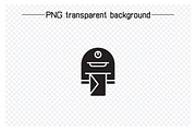 Mailbox and Letter Icons Set, a Solid Icon by Designfour (Thumbnail 2 of 7)