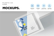 Plastic CD & Jewel Case Mockups, a Product Mockup by megostudi0 (Thumbnail 6 of 7)