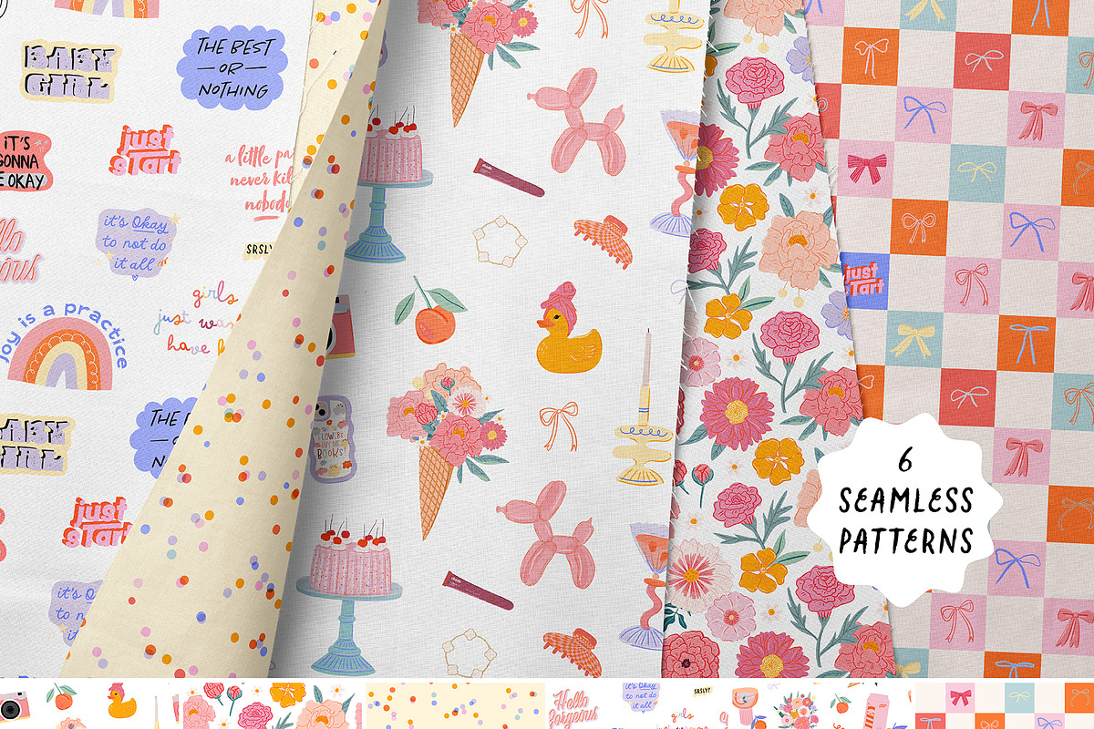 Cute Girly Clipart Bundle, an Object Graphic by Ruslana Lubenets (Photo 23 of 51)