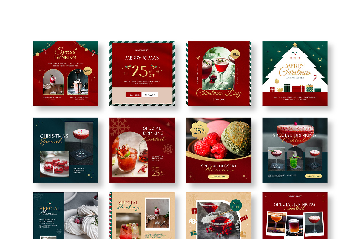 Christmas Template, a Social Media Template by Sinando Studio (Photo 3 of 4)