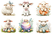 Sheep Easter Sublimation, an Illustration by DreamArtGraphic (Thumbnail 3 of 4)