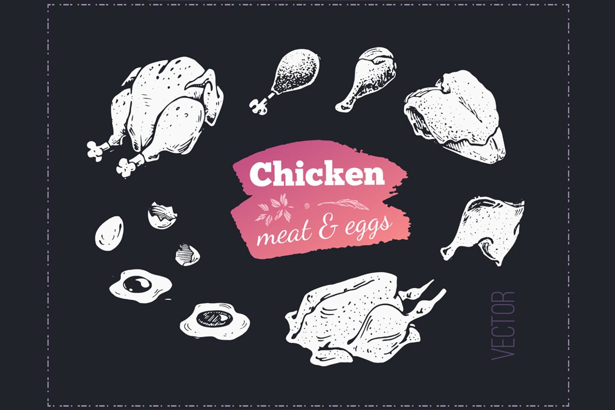 Hand-drawn Cooking and Food Icons, a Decorative Illustration by Margo Miller (Photo 40 of 48)