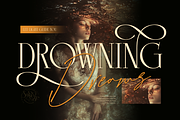 Saktere - Elegant Serif and Script, a Serif Font by Burntilldead (Thumbnail 3 of 12)